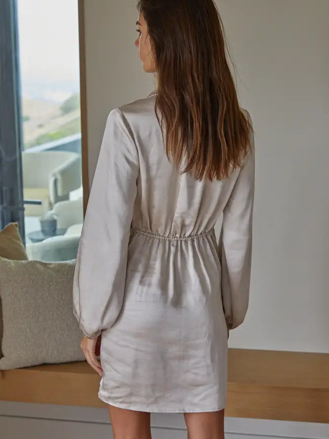Estelle Satin Dress