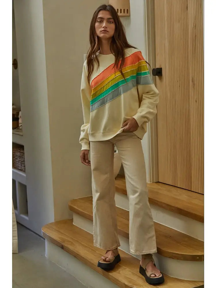 Counting Rainbows Sweater