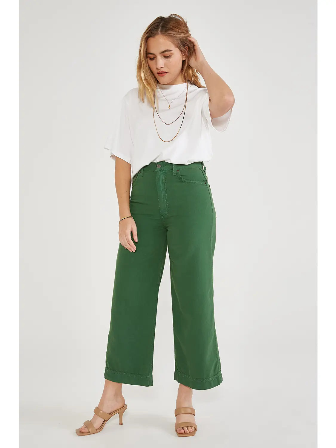 Devon Wide Leg Crop Pant