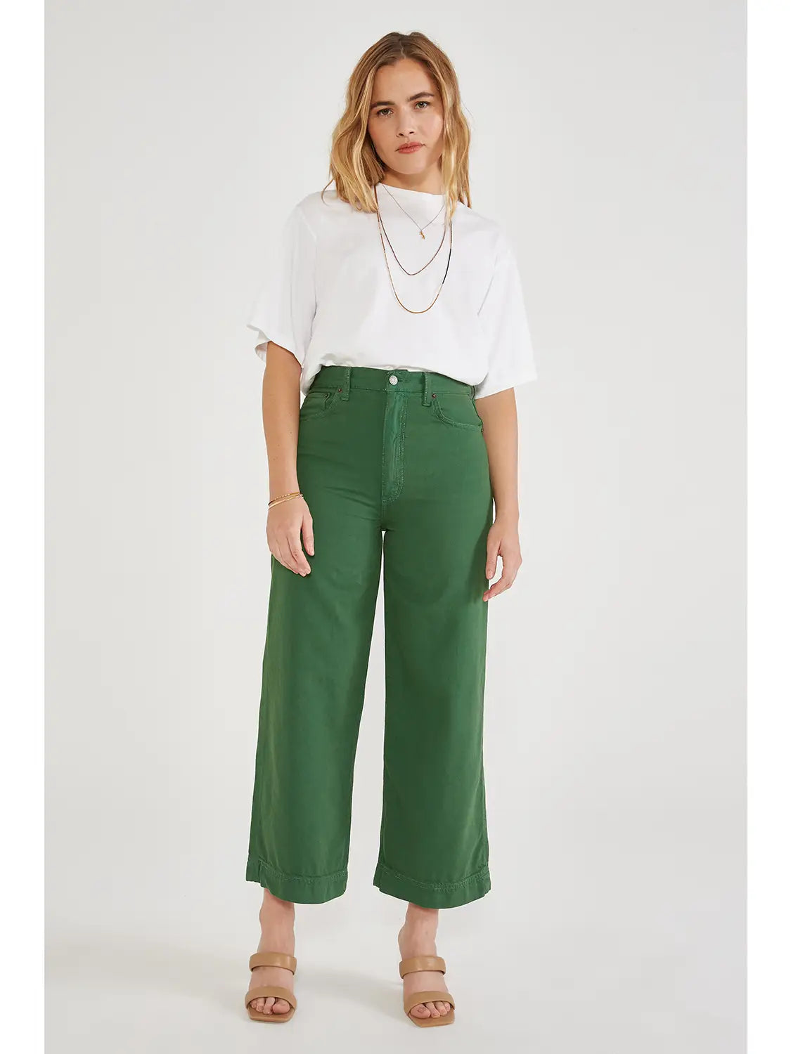 Devon Wide Leg Crop Pant