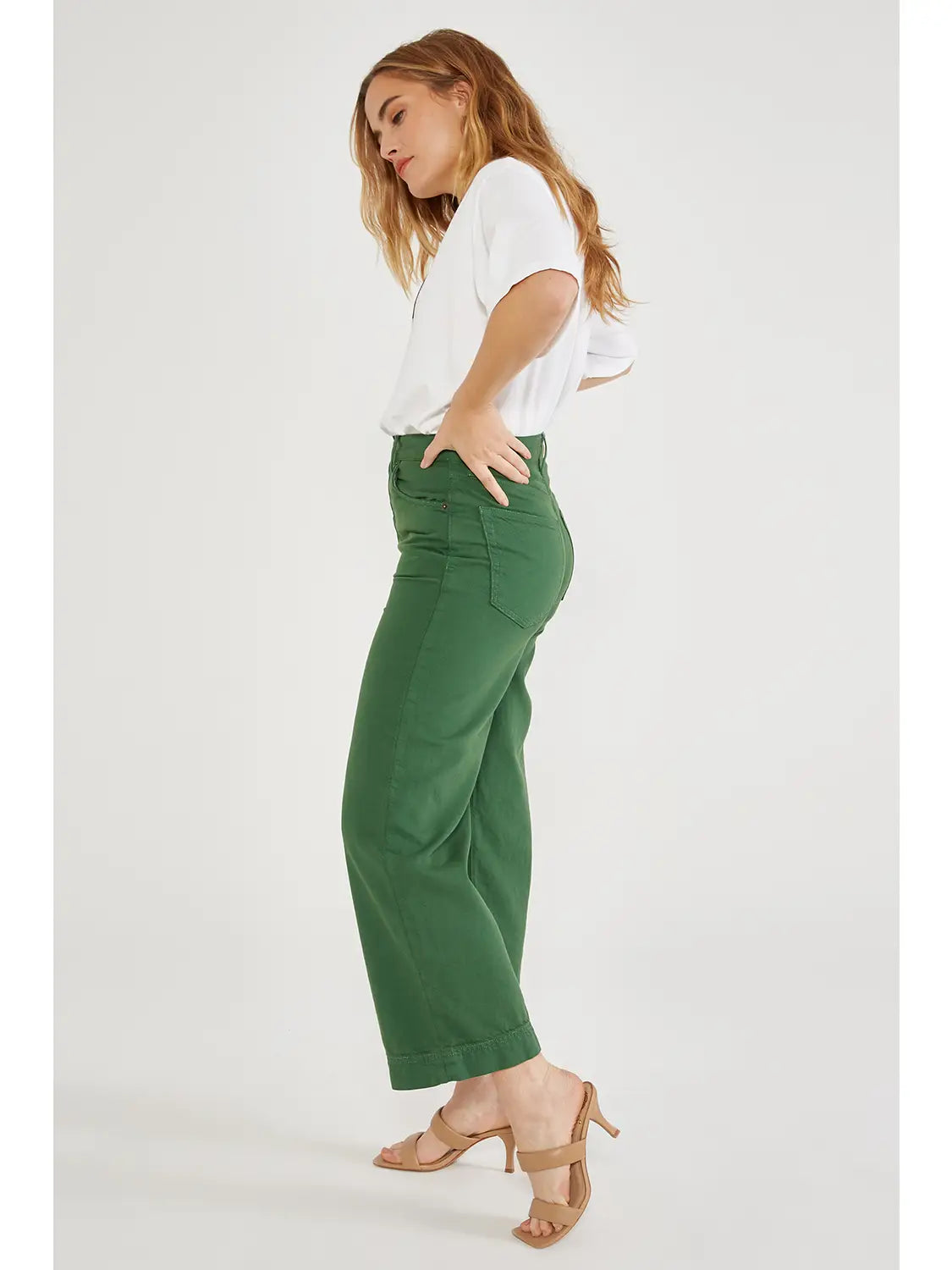 Devon Wide Leg Crop Pant