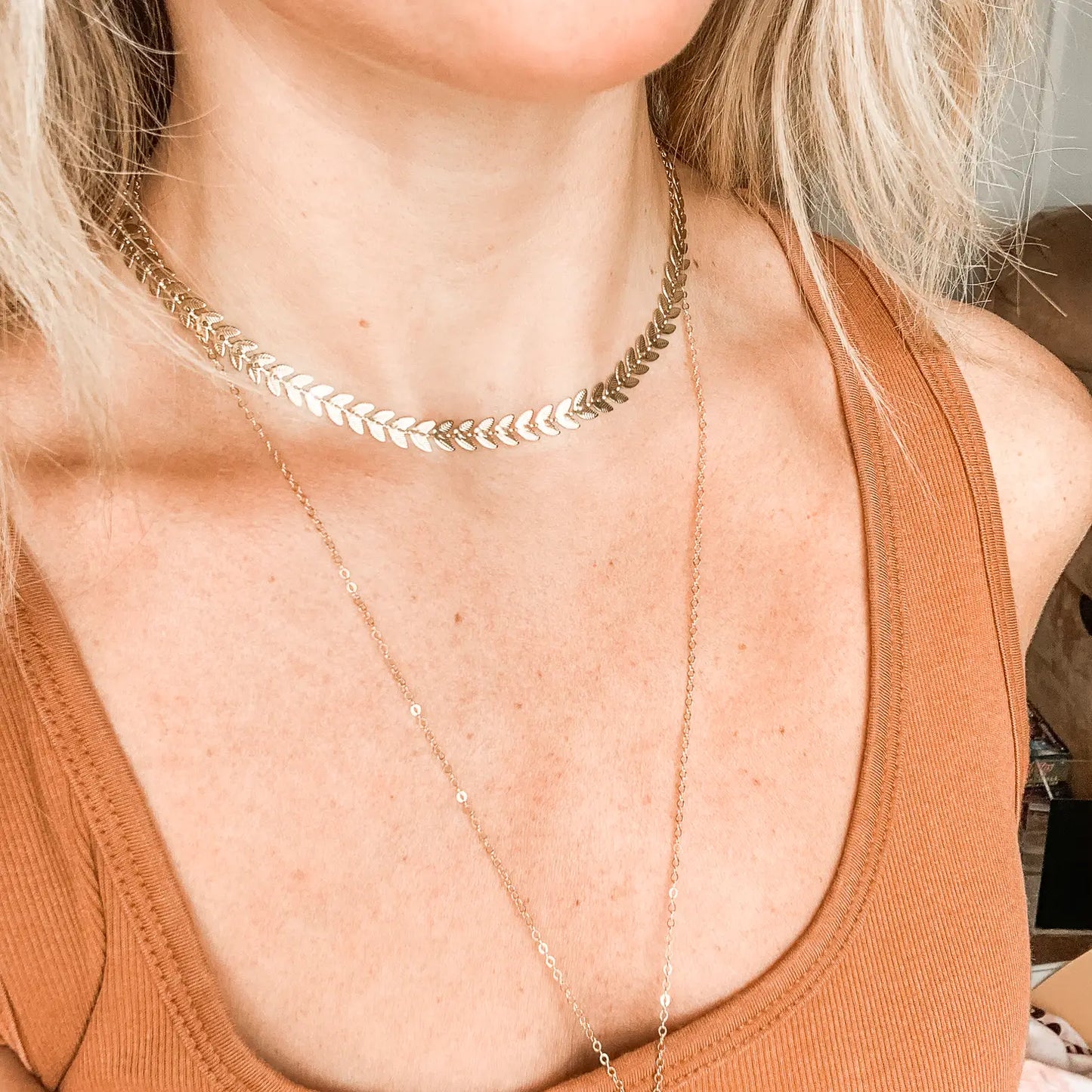 Fishbone Necklace