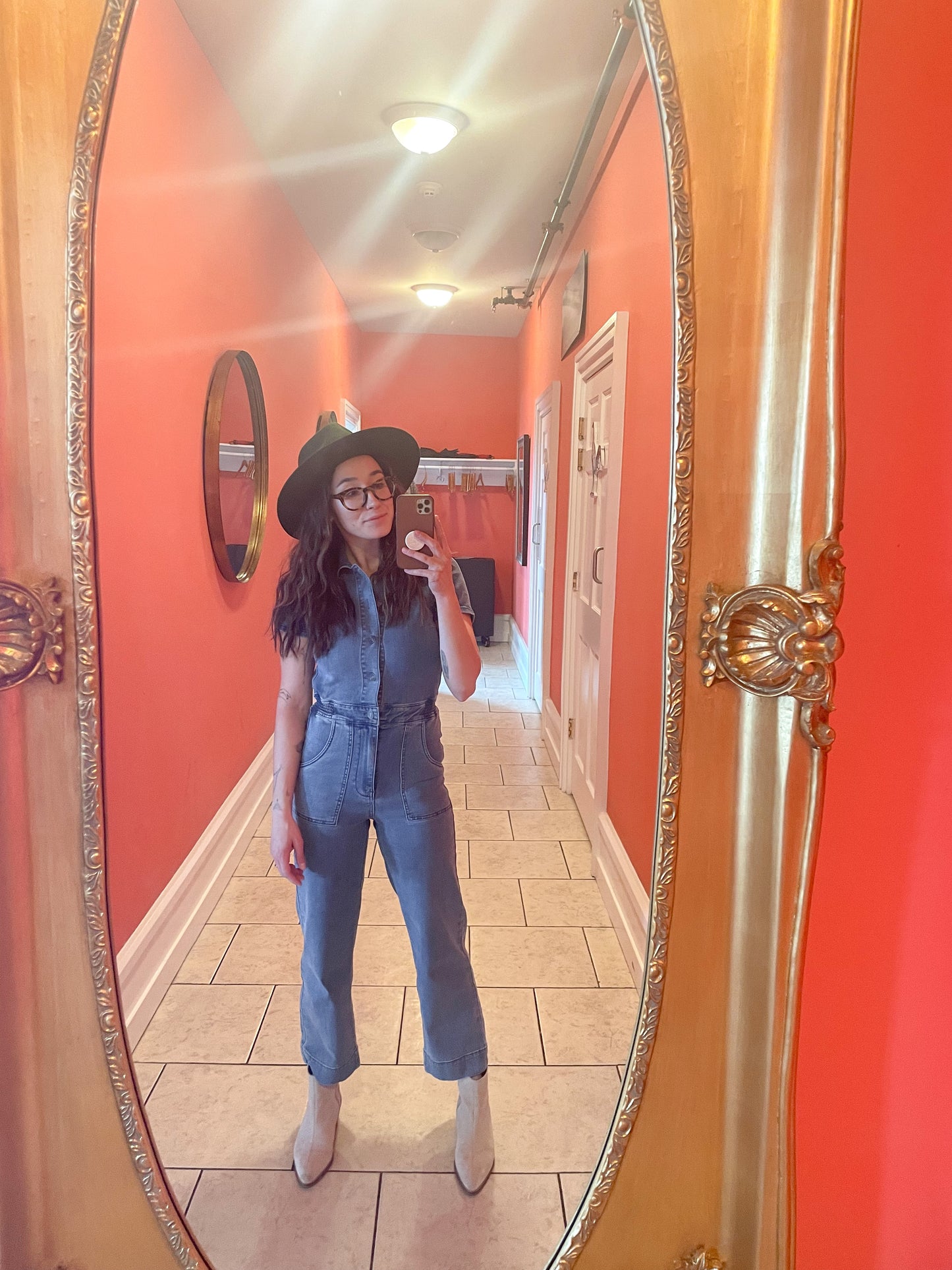 Karli Denim Jumpsuit