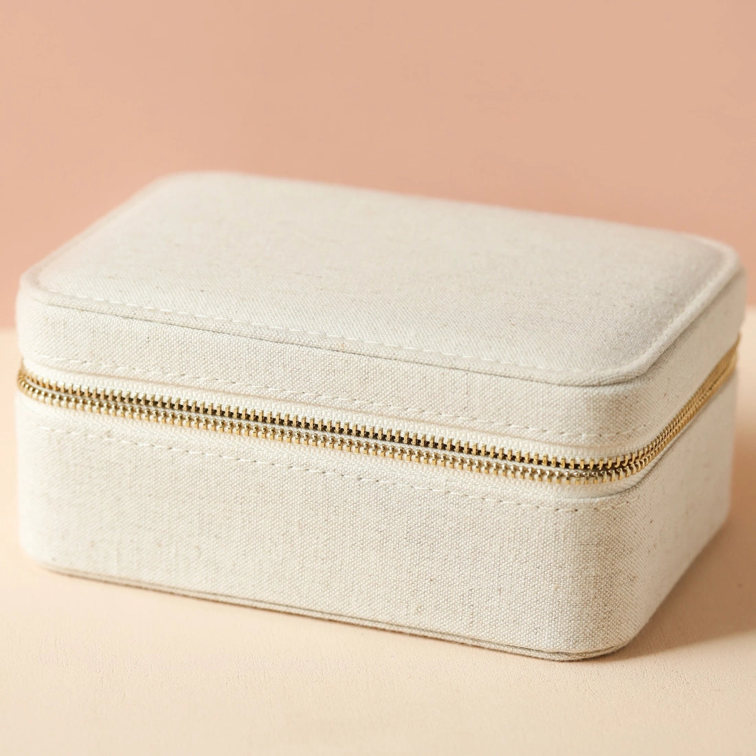 Linen Jewelry Case