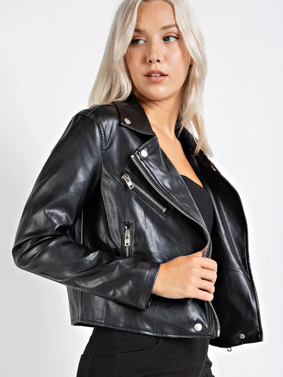 Vegan Leather Jacket