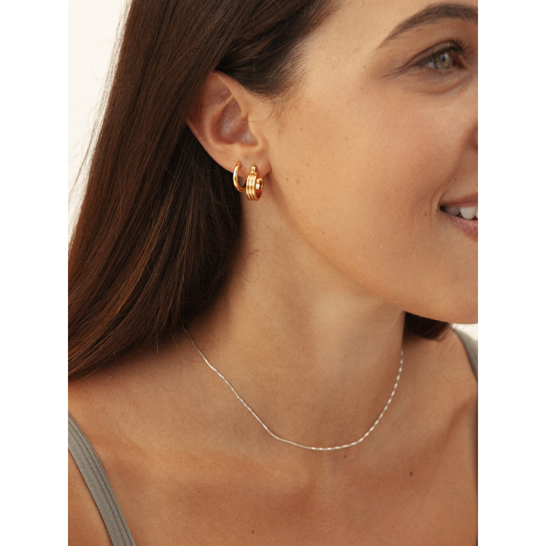 Estee Gold Hoops