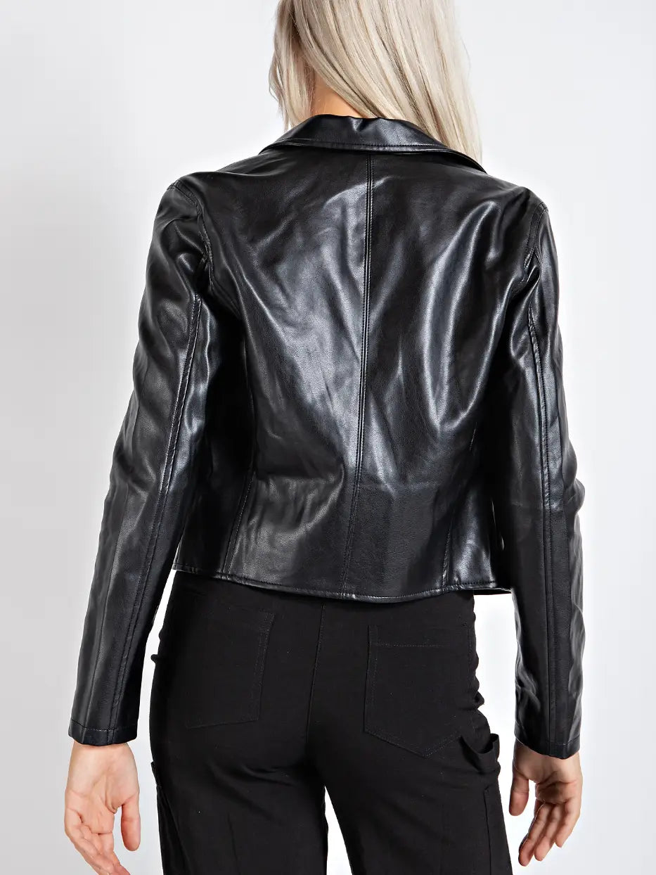 Vegan Leather Jacket