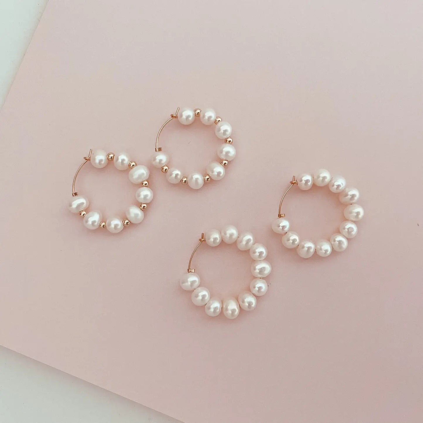 Gossip Pearl Hoops
