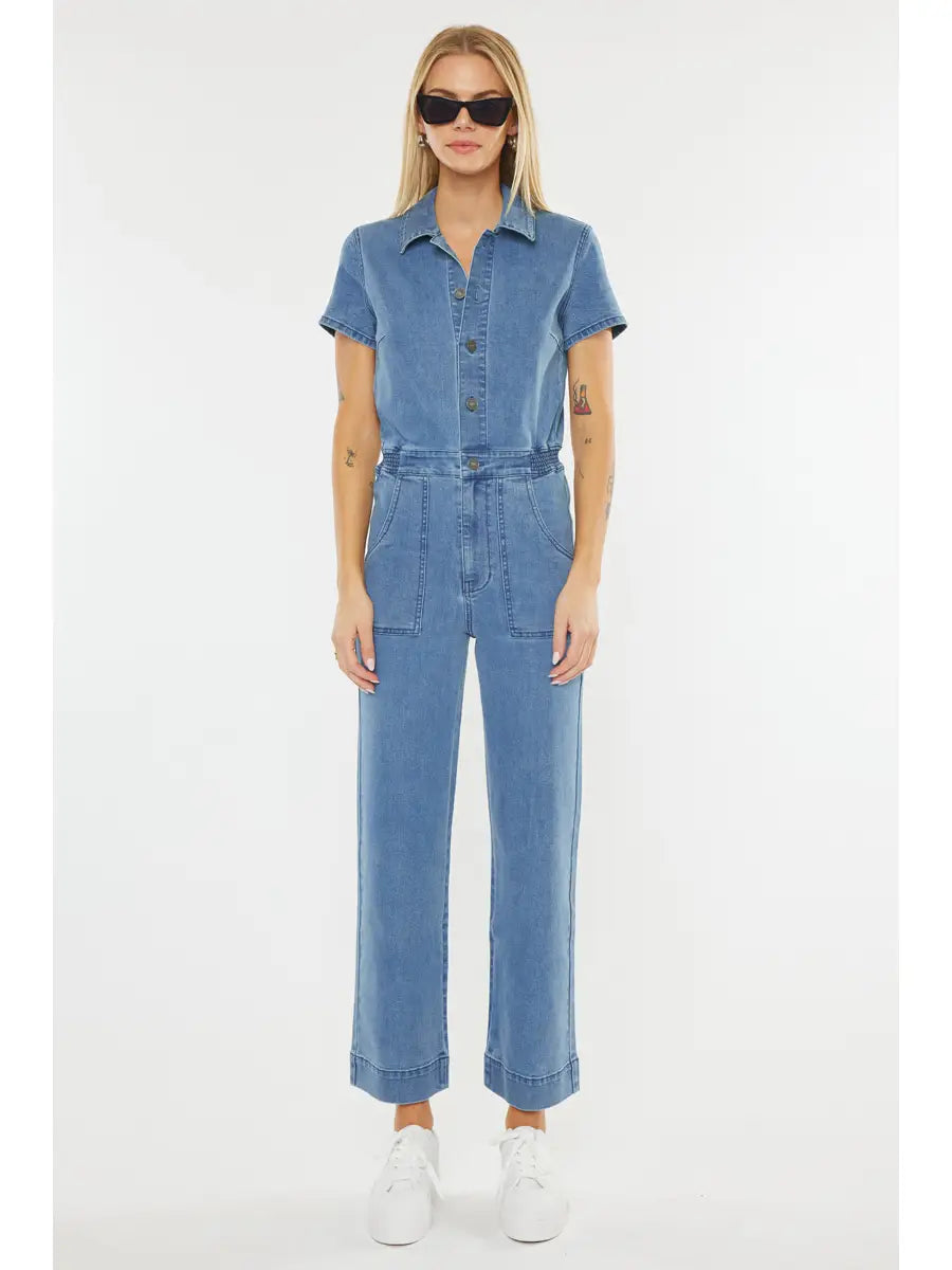 Karli Denim Jumpsuit