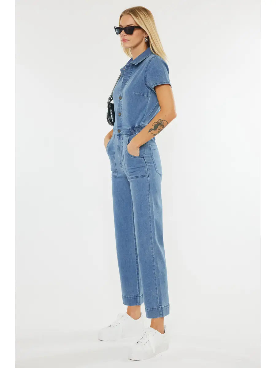 Karli Denim Jumpsuit