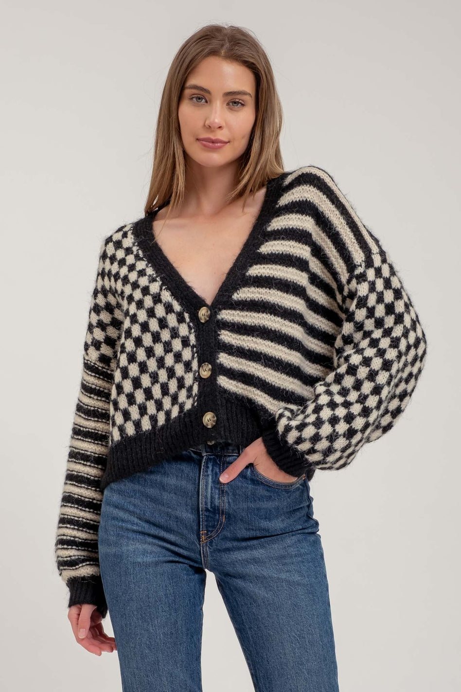 Stripe Show Sweater