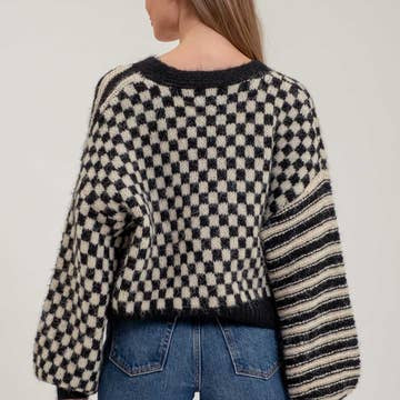 Stripe Show Sweater