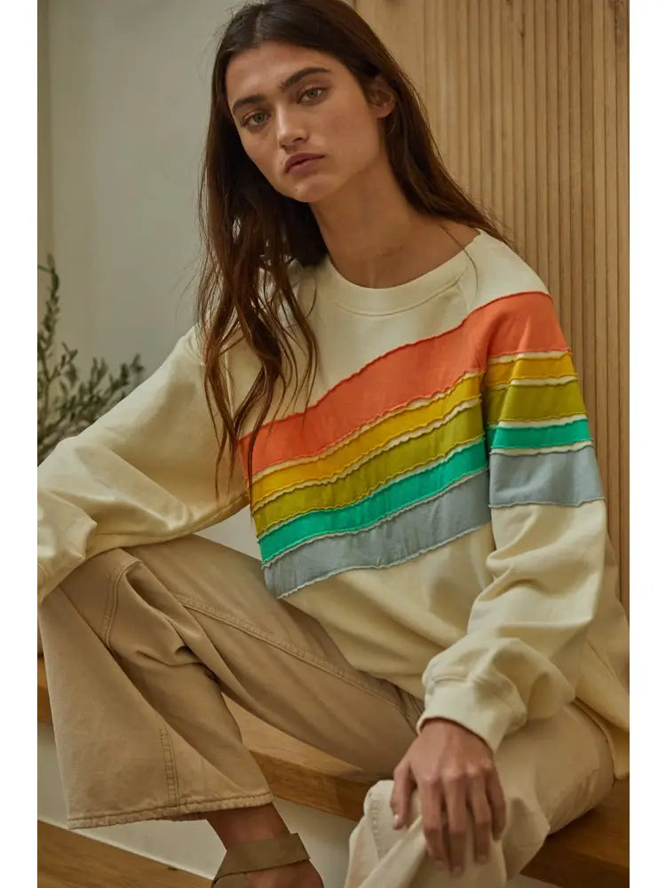 Counting Rainbows Sweater